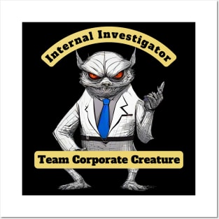 Internal Investigator Posters and Art